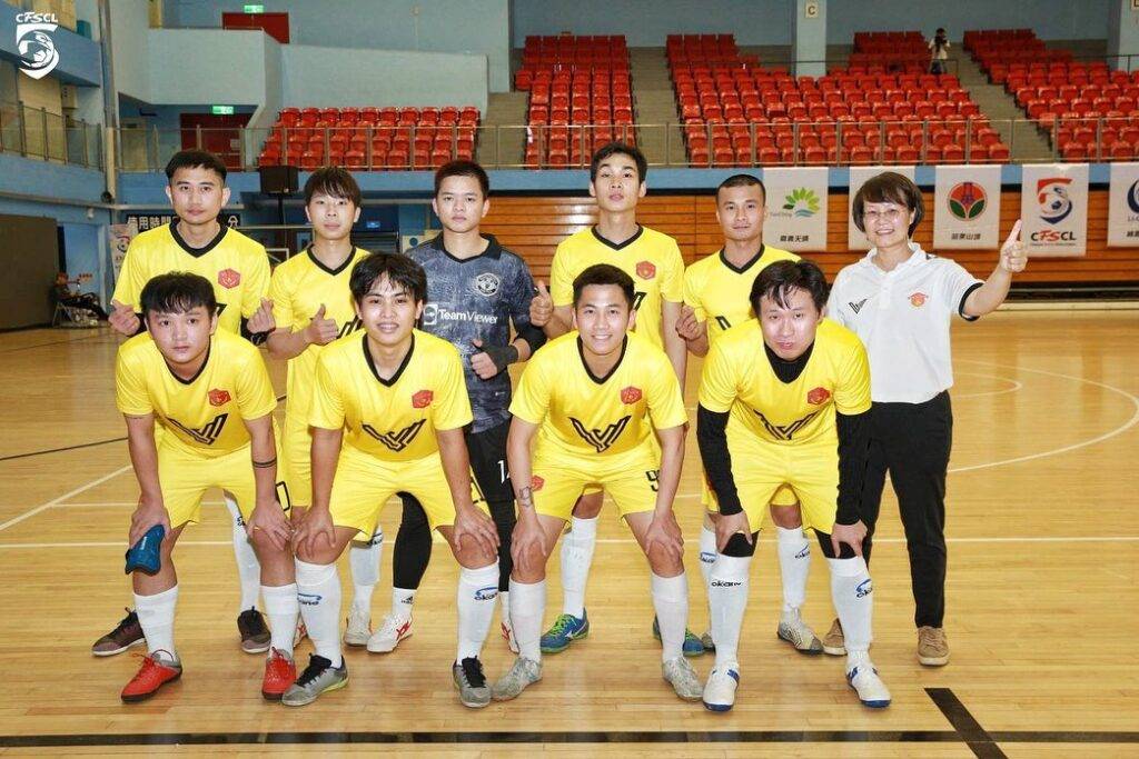 越南移工組成的雲林志越足球隊，在FS1五人制足球賽踢出好成績。  圖／中華五人制足球俱樂部聯盟提供